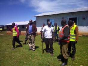 The man with a cane was hurt during the skirmishes