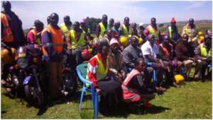 AVP participants in training on Mt. Elgon.