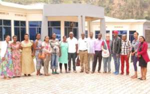 Visit to the memorial site in Gisenyi.