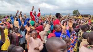 Children Celebration in Mt Elgon