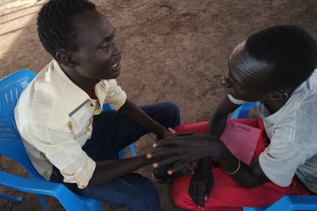 Dinka and Nuer in Affirmation Exercise