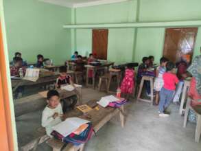 Partial classroom