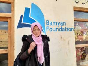 Sahar, our student at Rahnaward