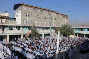 students at Marefat in Kabul