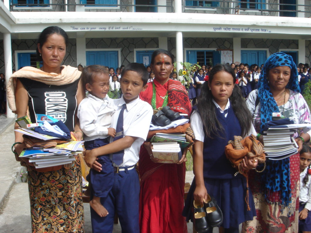 Support Poor Kids for School Education in Nepal
