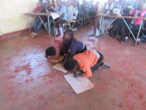 Inadequate desks and chairs