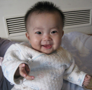 Little YiNa Smiling