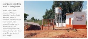 Borehole in Chad
