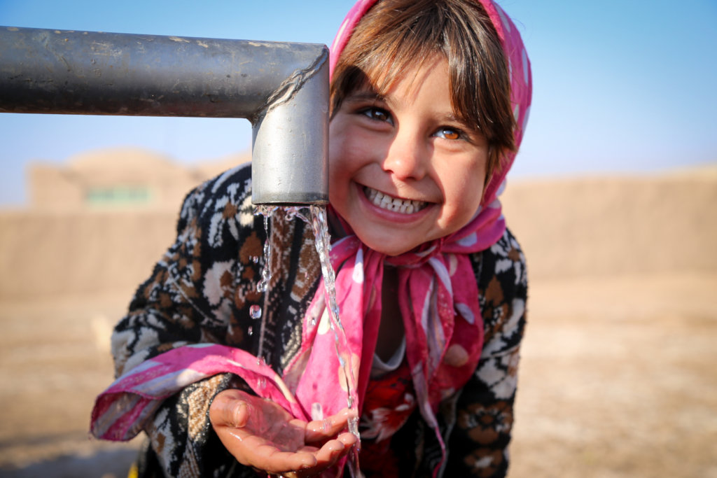 Clean water for 1 new person every 10 seconds