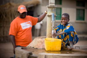 Clean water for 1 new person every 10 seconds