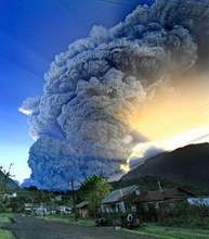 Chaiten Volcano eruption in Chile
