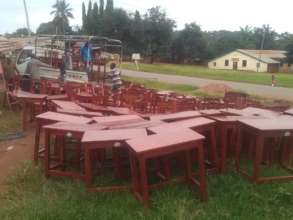 Loading at Carpenter shop in Kigoma