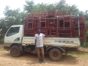 Lucas with Delivery Truck