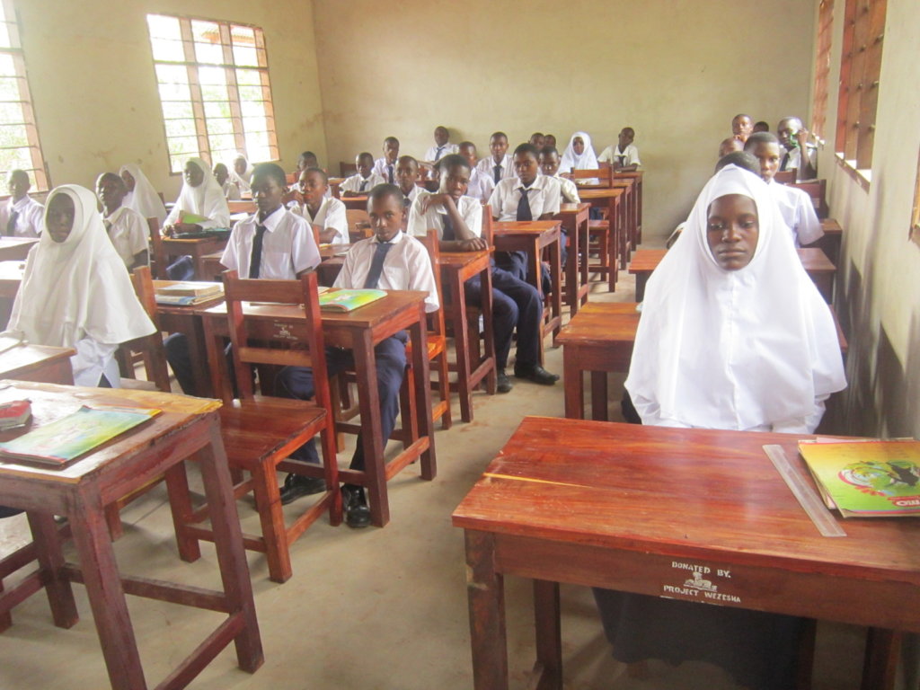 Provide Desks and Chairs to Students in Tanzania