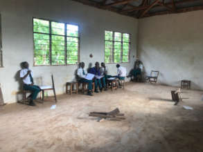 Taking a seat to study