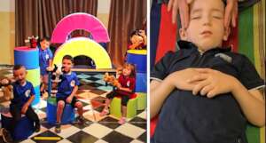 Performing with puppets and learning to relax