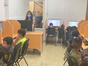 Children ready to learn in the SCC Computer Lab
