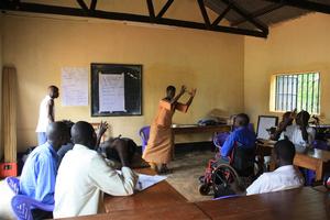 Gulu Coaches learning Sign Language