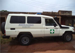 New Ambulance Bought as a Result of the Program