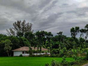 An empty Shishutirtha school during COVID