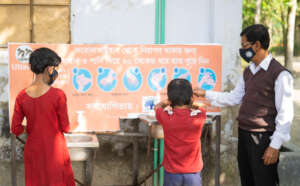 Making handwashing a habit.