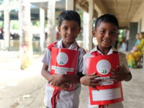 The Child from the case study with his friend