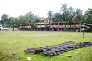 Samakal School being repaired