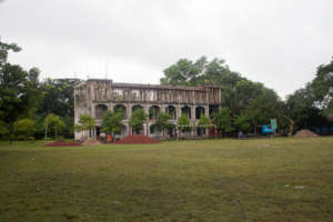 New Samakal school building being constructed