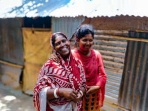 Our future Lawyer with her mother.