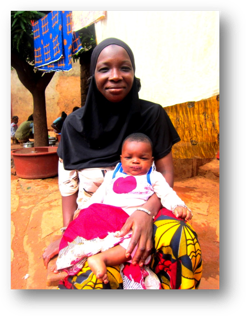 Mother and Son - Assa and Yaya