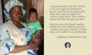 Kadidiatou's a Mali Health Community Health Worker