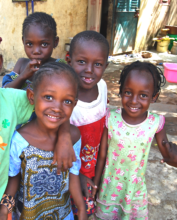 4 children in Action for Health