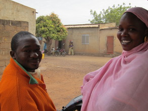 Community Health Workers Moustapha and Diba