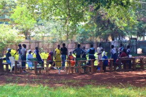 Sharing Circles at Magwar Primary