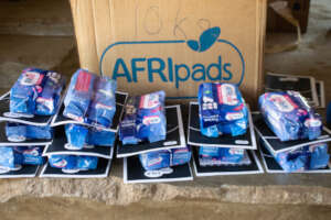 Re-usable pads and Girl Talk booklets