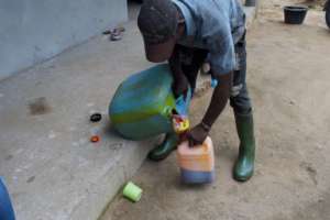Palm nut is transformed into Palm Oil