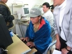 Women in Ecuador Learn Microfinance and IT Skills