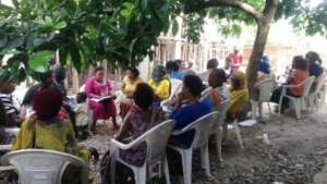 Meeting of one of the 35 Self-Help Groups