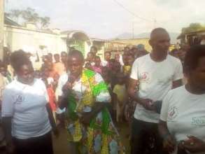 Mobilization for family planning and HIV testing.