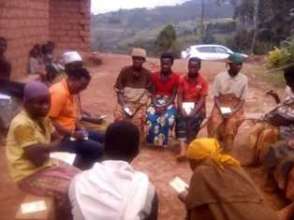 Meeting of self-help group.