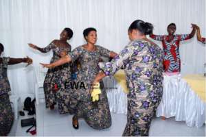 Women Dancing at International Women's Day