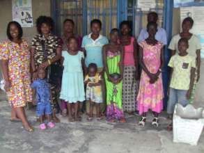HIV+ children and their parents.