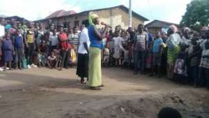 Mobilization for family planning and HIV testing.