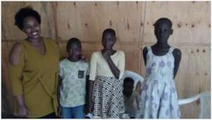 FWA counselor with HIV+ children.