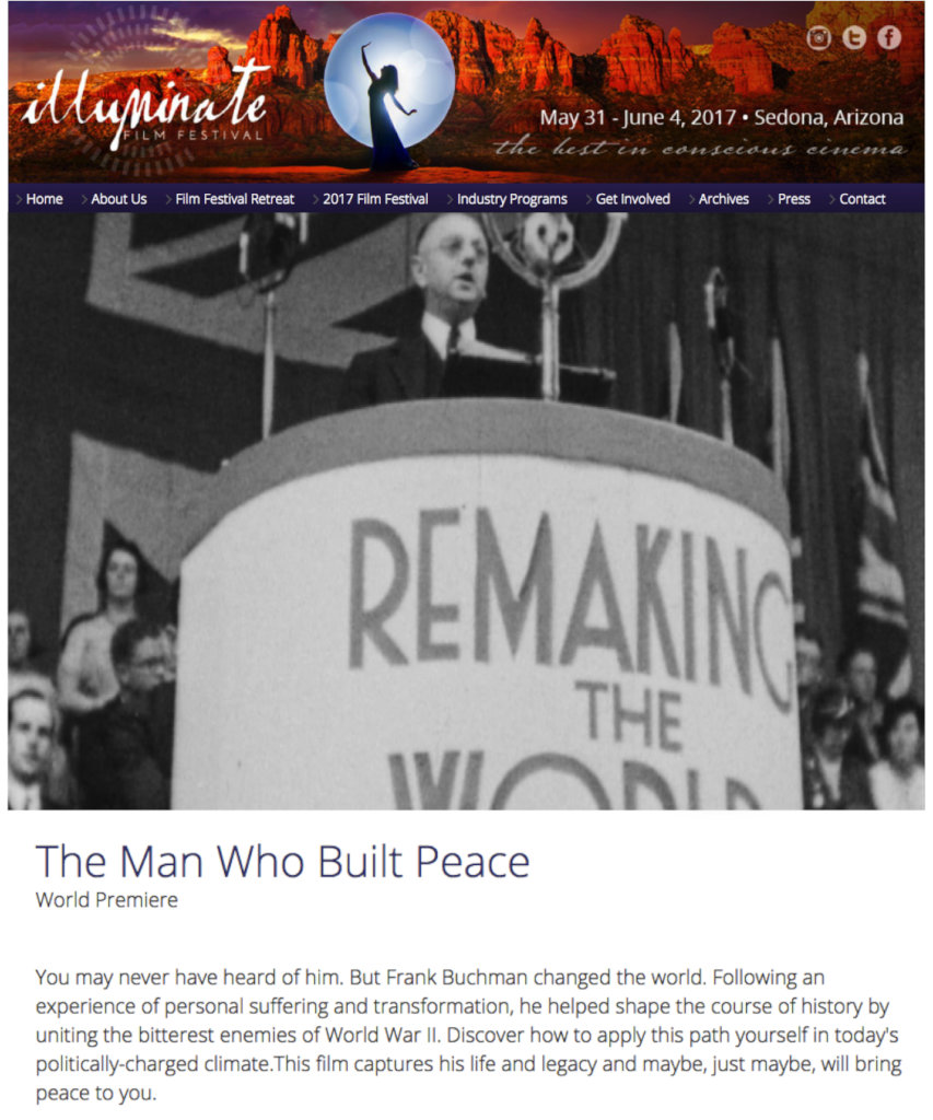 The Man Who Built Peace - UK Launch