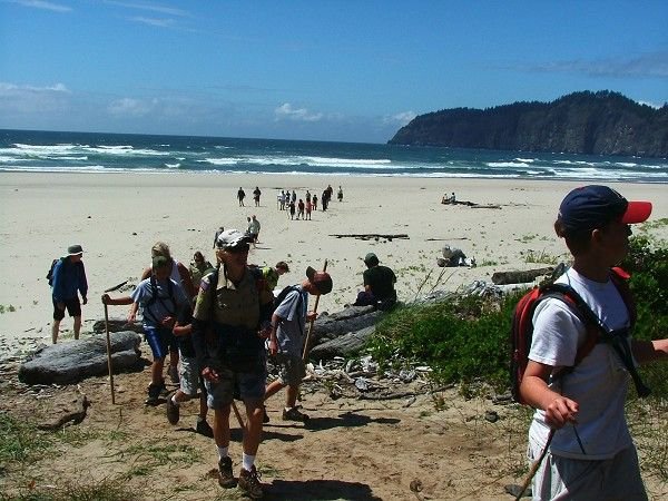 Camp Clark on the Oregon Coast