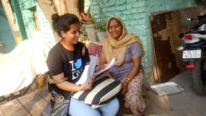 Vanshika at Sanjay Basti