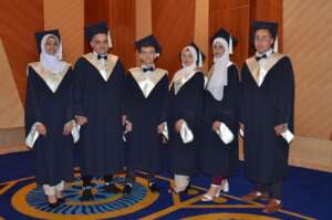 The graduation ceremony