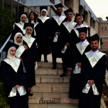 The graduation ceremony in May