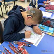 A child at the Epheta school